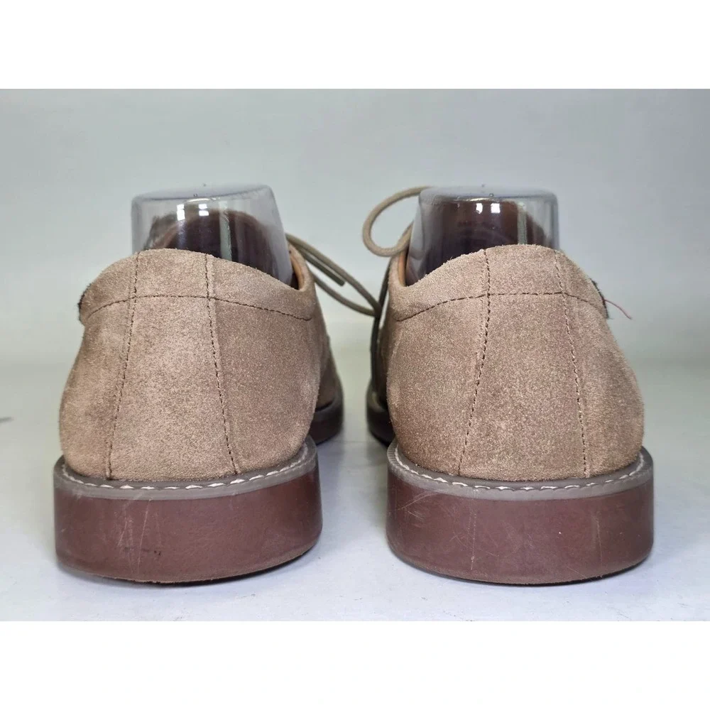 G. H. Bass & Co. Pasadena Men's Oxford Shoes Size 10 M Brown Suede Derby Classic